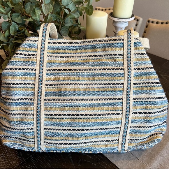 America and Beyond Grecian Nights Evil Eye Tote - Picture 5 of 9